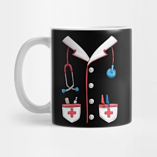 Arzt Doktor Kostüm Fasching Karneval Verkleidung Mug